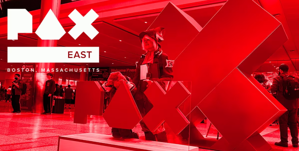 Gamers attending PAX East convention in Boston